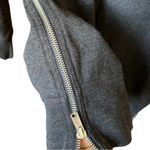 Gap  Sweatshirt Charcoal Black Silver Logo pullover shirt size S Photo 2