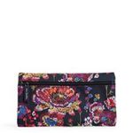 Vera Bradley Pencil Pouch Midnight Wildflowers Photo 4