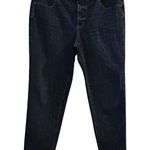 Talbots  Women's Relaxed Jeans Size 12 Dark High Rise Denim 31" Inseam Photo 0