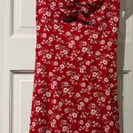 Hollister  red dress with shorts xs Photo 0