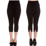 Hell Bunny  Tina Retro Rockabilly Pinup Capri / Cigarette Pants NWT size 4X plus Photo 2