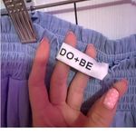DO+BE Baby Blue Skirt  Photo 1