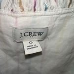 J.Crew  Maxi metallic‎  Striped Sleeveless Ruffle Neck Casual Party Dress Size 0 Photo 4