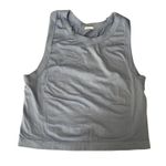 Old Navy Women's Blue Cropped Exercise Workout Tank Top Size Medium Photo 0