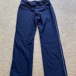 Navy Straight leg yoga pants Size L Photo 4