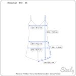 Weissman 7549 Black Viva La Vida Biketard lace Black Gold puff sleeves Photo 3