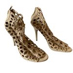 Zigi Soho Heels Booties Rhinestone Cutout Stiletto Party Shoes Size 10 Glamour Photo 1