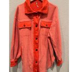 Free People We the Free Ruby Fleece Shirt Jacket Size Small Photo 10