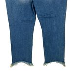 Sneak Peek Melbourne High Rise Distressed Straight Leg Jeans size 16 NWT Blue Photo 7