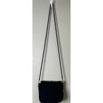 Chico's  Embroidered Black Gold Crossbody Purse Shoulder‎ Bag Going Out Travel Photo 2