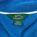 Woolrich Women’s  Blue Fleece Full Zip Jacket Size M Photo 4