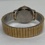 Vintage Gruen sport since 1874 date watch gold tone 37mm rotating bezel running Photo 5