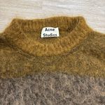 Acne Studios  Sweater XS Size Orange Brown Mohair Albah Long Sleeve Mock Neck Photo 1