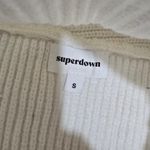superdown  Lyla Crop Sweater in White Photo 7