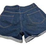 Denim & Co Women’s Denim Co Blue Short Shorts with Cuffs Size 6 Sku 2549 Photo 10