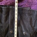 Rubbish Y2k corduroy black double breasted pea coat XS Photo 4