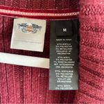 Harley Davidson Harley-Davidson Cardigan Maroon Shawl Collar Moto Zip Knit Sweater Sz M GUC Photo 12
