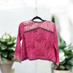 American Eagle  Quilted Open Cardigan Medium Photo 2