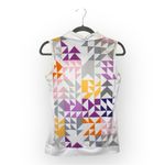 Nike  Golf Dri-Fit Abstract Geometric Sleeveless Polo Top Small Activewear Sporty Photo 0