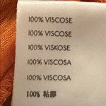 Free People  Marla Printed Shortall Orange Tie Dye Romper Size Medium Photo 9