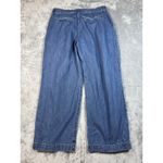 Madewell Womens Baggy Straight Jeans Denim Blue Lyocell Blend Size 29 Petite Photo 7