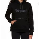Reebok Super Soft Cropped Gravity Hoodie With Zipper Pocket Womens Size Medium Photo 0