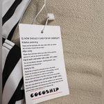 COCOSHIP  Womens One Piece Swimsuit Backless Retro High Waisted Striped Size 12 Photo 4