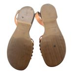 Montego Bay Club  Leather Multicolor Strappy Flat Sandals Women’s Size 8.5 Photo 2