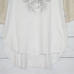 We The Free | Free People Lace Sleeves Goat Tunic Blouse Top Size S/P Photo 3