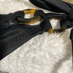 J.Crew  Bikini Swim Bottom O Ring Side Tie Black 3X (22-24) NWT High Cut Leg Photo 3