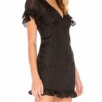 BCBGeneration NWT Revolve × Black Fit and Flare Ruffle Mini Dress Photo 5