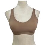 Lululemon Light Support Yoga Bra Crisscross Back Beige Women's Size 32B Brown Photo 0