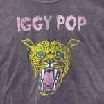 Iggy Pop cheetah crop top size small Photo 1