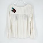 Ariat NWT Reflections Floral Embroidered Blouse S White Photo 2