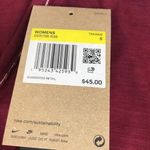 Nike  Women's Dri-Fit Yoga Top Maroon Metallic Trip Size Small NWT!! Photo 4