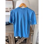Ganni  Blue Logo T-shirt Size  XXS Photo 5