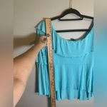 Boston Proper  Blue Top size m‎ Photo 5