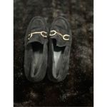 Lulus  velvet  Loafers Size 9 Horse Bit Black slip on Shoe, Photo 2