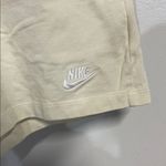 Nike WOMENS CREAM HIGH WAIST SHORTS SMALL Photo 1