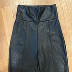 Amanda Uprichard Faux Leather Pants Black High Waist Size XS Photo 4