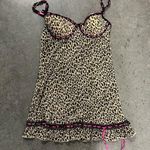 Rampage Y2K  Leopard Mesh Slip Small Photo 0
