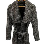 Banana Republic knit wrap blazer with large lapels and belt size 6 Photo 1