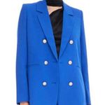 Generation Love Leighton Crepe Blazer in Cobalt Blue Size XS Photo 0