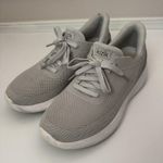 Kizik Athens Tie Shoes Sneakers Men 7.5 Women 9 Wide Gray Hands Photo 0