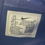 Nike  AIR FORCE 1 07 NXN X OLIVIA KIM NO COVER BLUE WOMENS SHOE SZ 7.5 CK3314-400 Photo 6