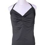 Athleta - NWT Hampton Bra Cup Tankini Halter Tie Neck Black Swim Top Sz 40D/DD Photo 4