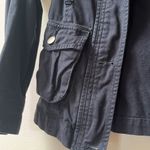Forever 21  | Navy Blue Cargo Utility Jacket XS Photo 2