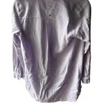 Maaji  Women’s Floret Lavender Button-Up Cover-Up Linen Blend Photo 2
