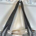 Vegas Golden Knights Sweatshirt Fabric Tote Bag Embroidered VGK Logo Good Cond. Gray Photo 2