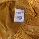 Bobeau  Mustard Yellow Ruffle Hem Dress Photo 5